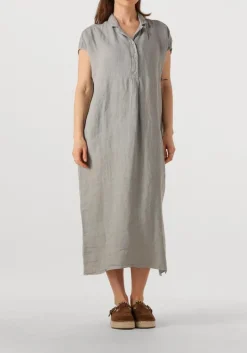 DAMES PENN & INK grijze mini jurk dress