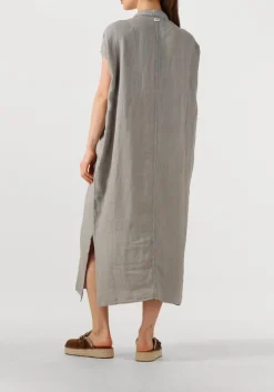 DAMES PENN & INK grijze mini jurk dress