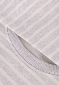 DAMES PENN & INK grijze tops & t-shirts 516 sweater stripe