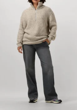 DAMES PENN & INK grijze trui 227 jumper