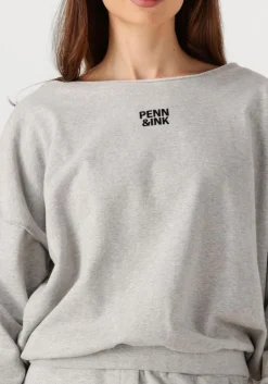 DAMES PENN & INK grijze trui sweater w25f1703