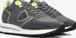Heren PHILIPPE MODEL grijze lage sneakers tropez haute low man