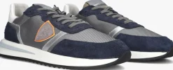 Heren PHILIPPE MODEL grijze lage sneakers tropez 2.1 fluor
