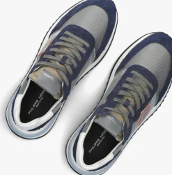 Heren PHILIPPE MODEL grijze lage sneakers tropez 2.1 fluor