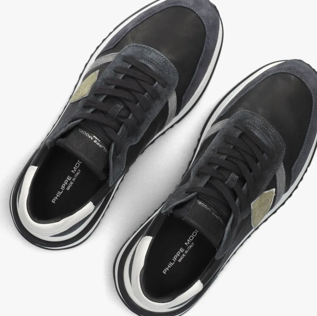 Heren PHILIPPE MODEL grijze lage sneakers tropez 2.1