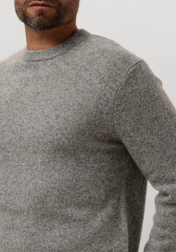Heren PROFUOMO grijze trui pullover crew neck