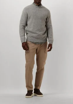 Heren PROFUOMO grijze trui pullover crew neck