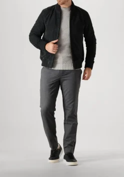 Heren PROFUOMO grijze trui pullover crew neck