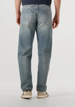 Heren REPLAY grijze straight leg jeans kyran