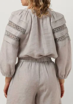 DAMES RESORT FINEST grijze blouses blouse chic