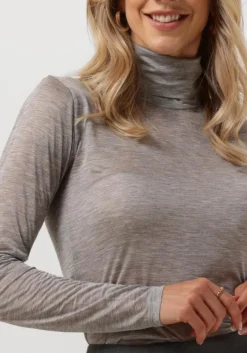DAMES RESORT FINEST grijze trui first layer top