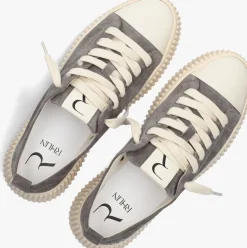 Heren RHUN grijze lage sneakers 2020 treble