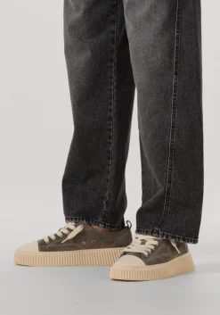 Heren RHUN grijze lage sneakers 2020 treble