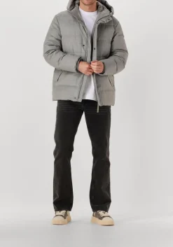 Heren RHUN grijze lage sneakers 2020 treble