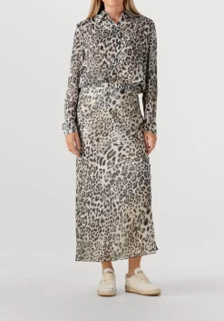 DAMES RIANI grijze maxirok 574220-4446