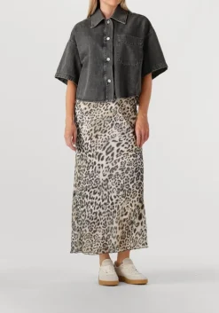 DAMES RIANI grijze maxirok 574220-4446