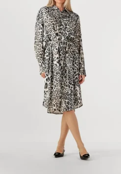 DAMES RIANI grijze midi jurk 576200-4444