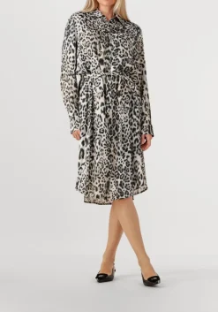 DAMES RIANI grijze midi jurk 576200-4444