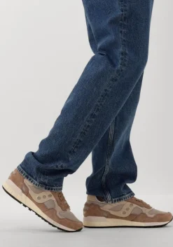 Heren SAUCONY grijze lage sneakers shadow 5000 m