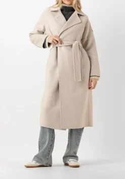 DAMES SECOND FEMALE grijze trui ovalis knit t-neck