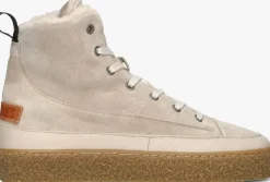 DAMES SHABBIES grijze hoge sneakers chewy lily