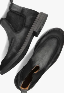 Heren STEFANO LAURAN grijze chelsea boots s3217