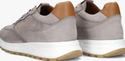 Heren STEFANO LAURAN grijze lage sneakers lj2504