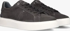 Heren STEFANO LAURAN grijze lage sneakers star 006