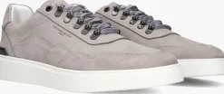Heren STEFANO LAURAN grijze lage sneakers lj2502