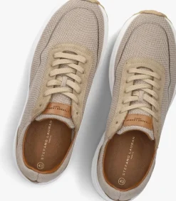 Heren STEFANO LAURAN grijze lage sneakers lj2505