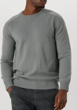 Heren STEFANO LAURAN grijze trui crew l