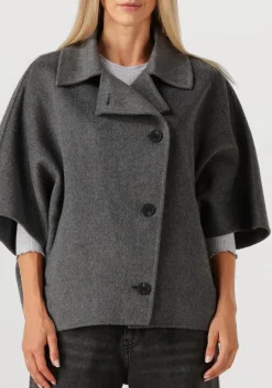 DAMES STUDIO AR grijze mantel avy