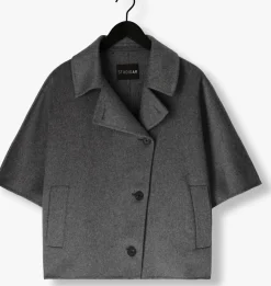 DAMES STUDIO AR grijze mantel avy