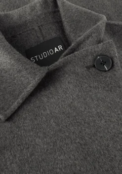 DAMES STUDIO AR grijze mantel avy