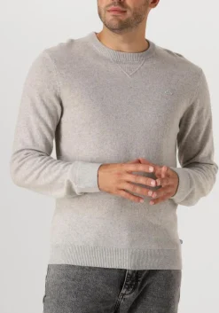 Heren THE GOODPEOPLE grijze trui knox