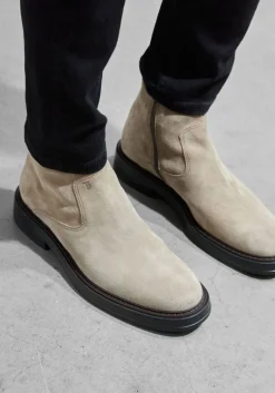 Heren TOD'S grijze enkelboots xxm61k0hm10