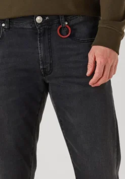Heren TRAMAROSSA grijze slim fit jeans michelangelo