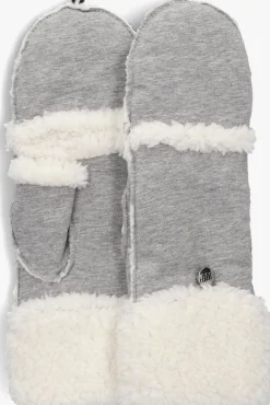 DAMES UGG grijze handschoenen bonded fleece flip mitten