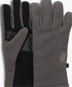Heren UGG grijze handschoenen fleece glove w tech