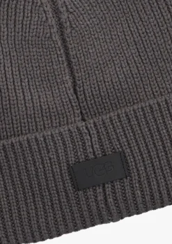 Heren UGG grijze handschoenen knit beanie with glove set