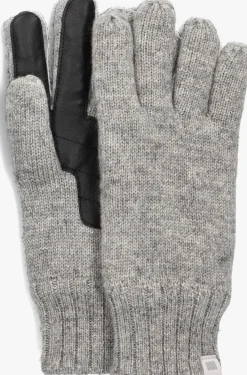 Heren UGG grijze handschoenen knit beanie and glove set