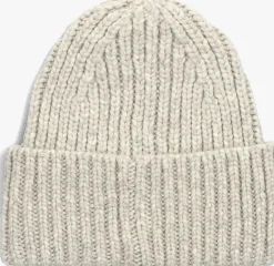 DAMES UGG grijze muts chunky rib beanie