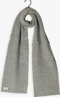Heren UGG grijze sjaal knit ribbed scarf