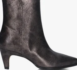 DAMES VIA VAI grijze enkellaarsjes lina jackson