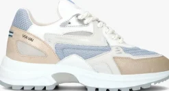 DAMES VIA VAI grijze lage sneakers danae noah