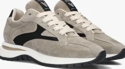 DAMES VIA VAI grijze lage sneakers usher riggs