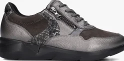DAMES WALDLAUFER grijze sneakers combi k rits sneaker