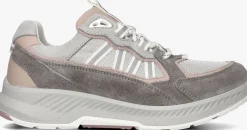 DAMES XSENSIBLE grijze lage sneakers 34000.5