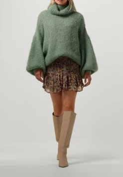 DAMES AMERICAN DREAMS e coltrui pepper roll neck alpaca pullover