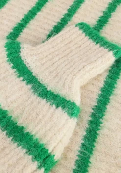 DAMES CO'COUTURE e trui coralie crop stripe o-knit